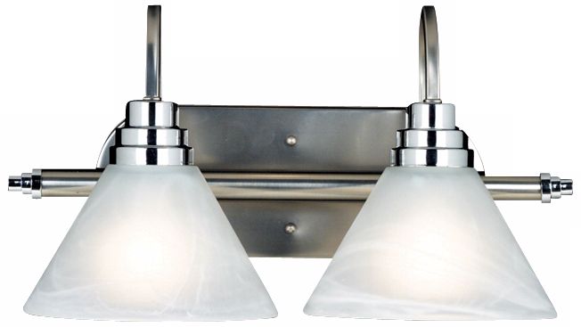 Astoria Collection 17" Wide Two Light Bathroom Fixture