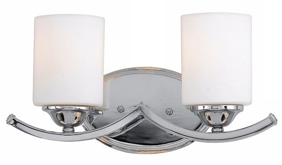 Ellis Collection 15 1/2" Wide Two Light Bathroom Fixture