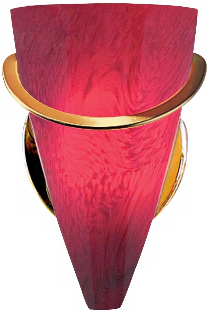 Holtkoetter Magma Red ADA Cone Wall Sconce