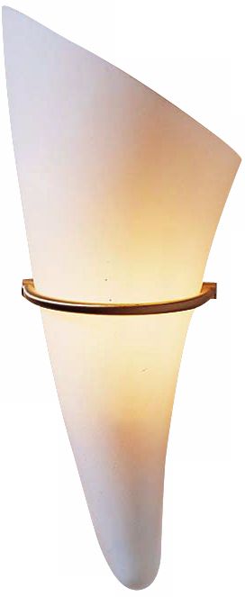 Holtkoetter Left Satin White Halogen Wall Sconce