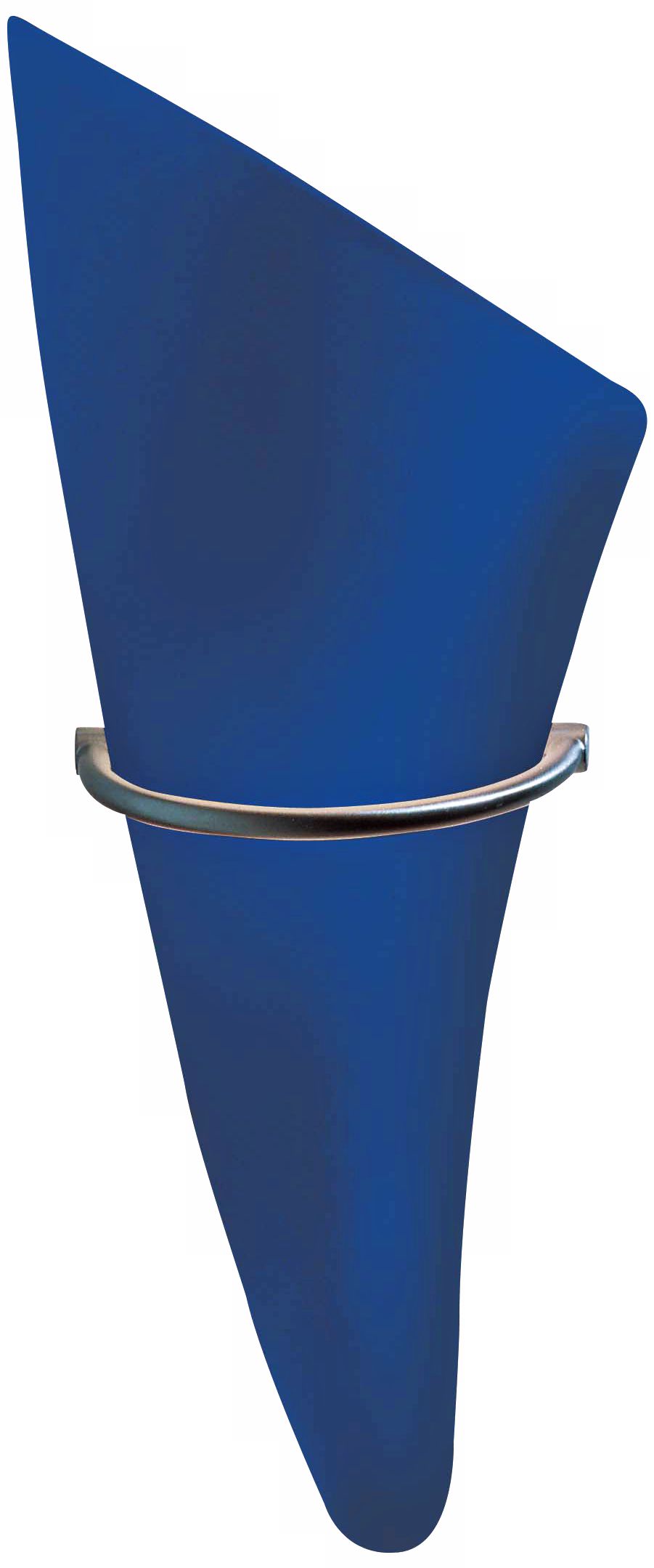 Holtkoetter Left Indigo Blue Halogen Wall Sconce