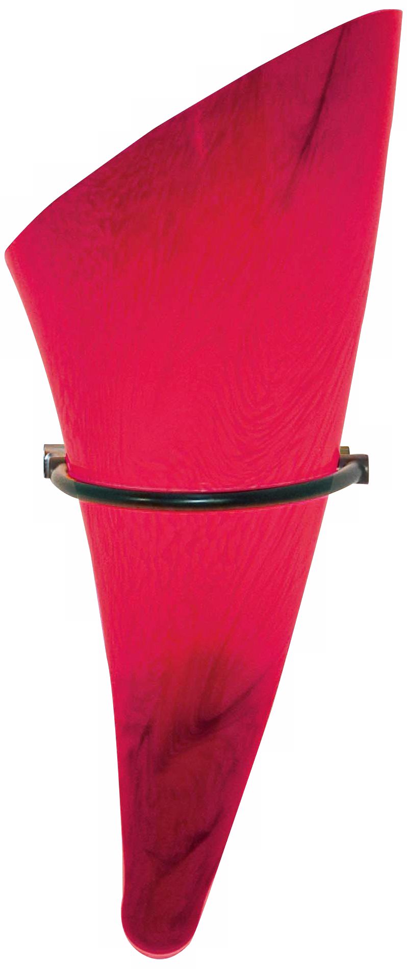 Holtkoetter Right Magma Red Halogen Wall Sconce