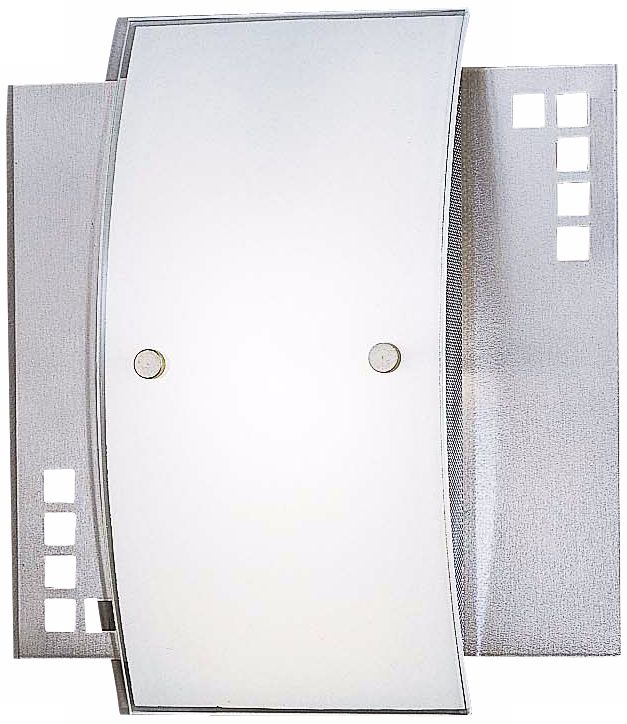 Holtkoetter Bohmer Stainless Steel Finish Wall Sconce