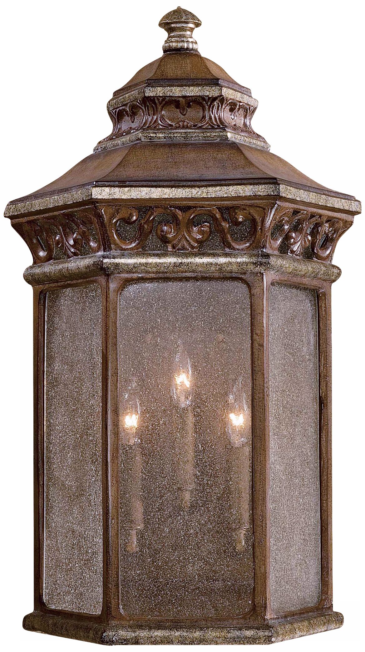 Castle Ridge Collection 24 3/4" High Outdoor Pocket Lantern