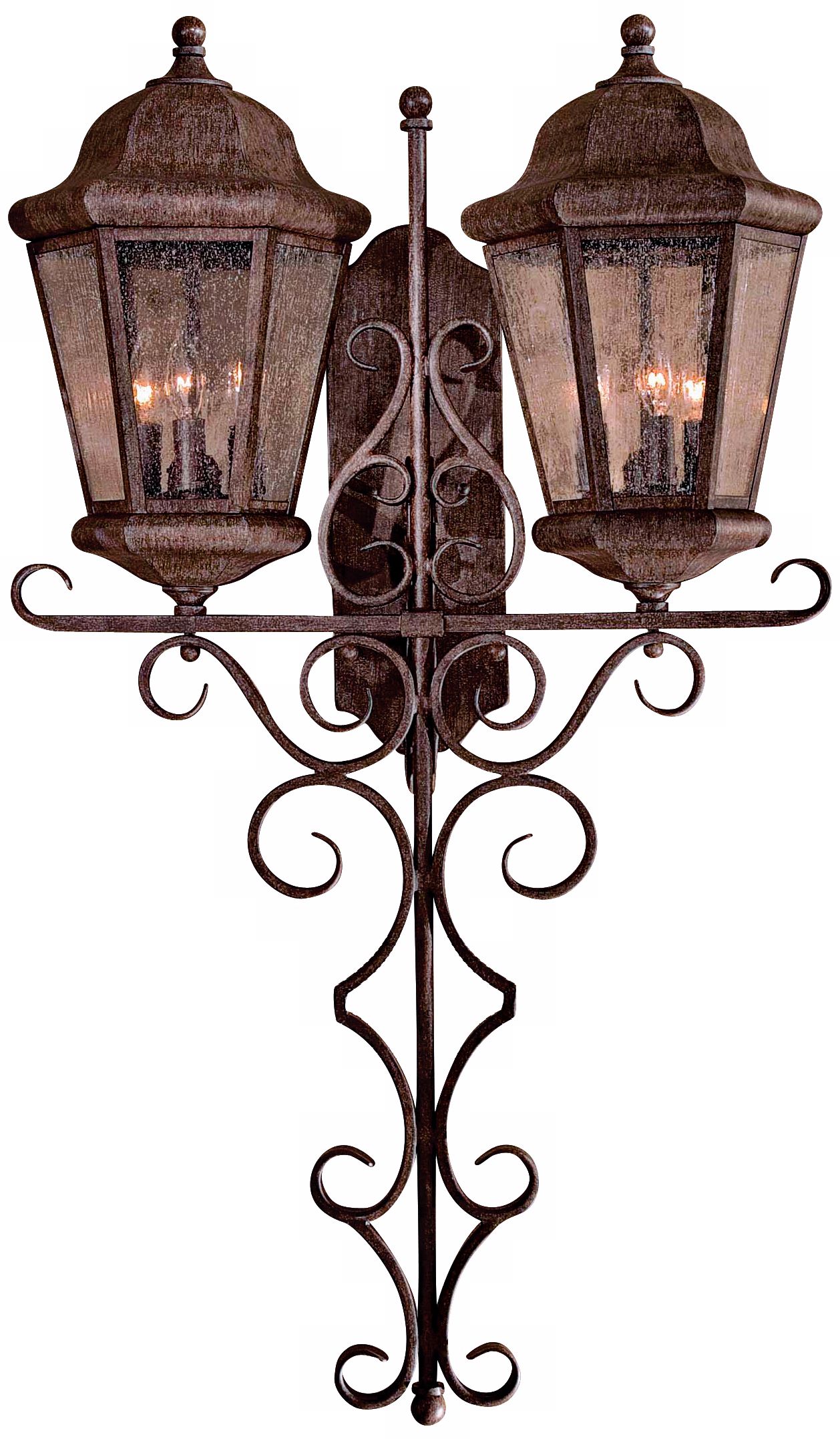 Taylor Court Collection Double 39 1/2" High Wall Lantern