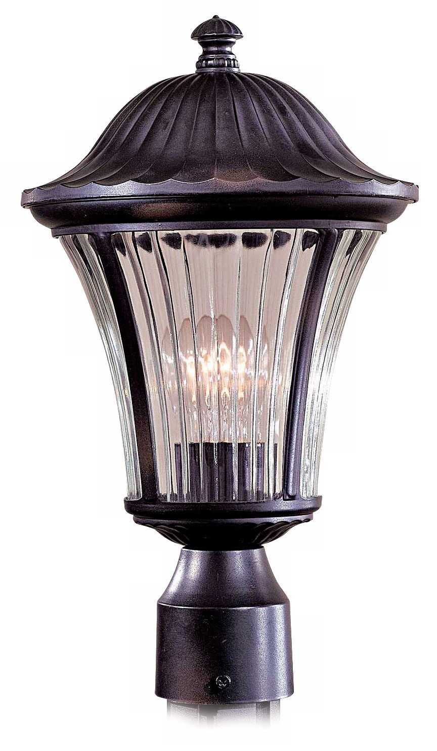 Amarante Heritage 15 3/4" High Post Mount Outdoor Light