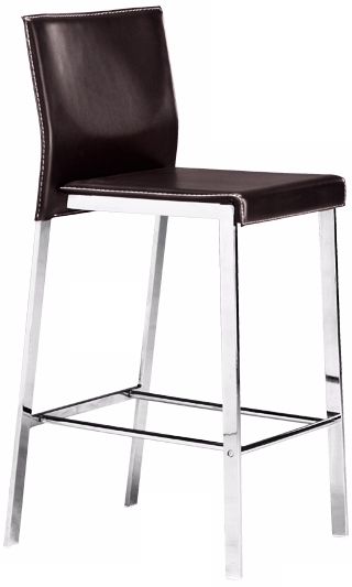 Zuo Boxter Espresso 25" High Counter Stool