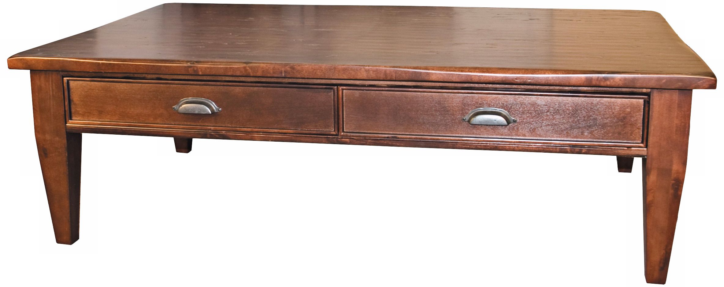 Buster 58" Long 2-Drawer Coffee Table