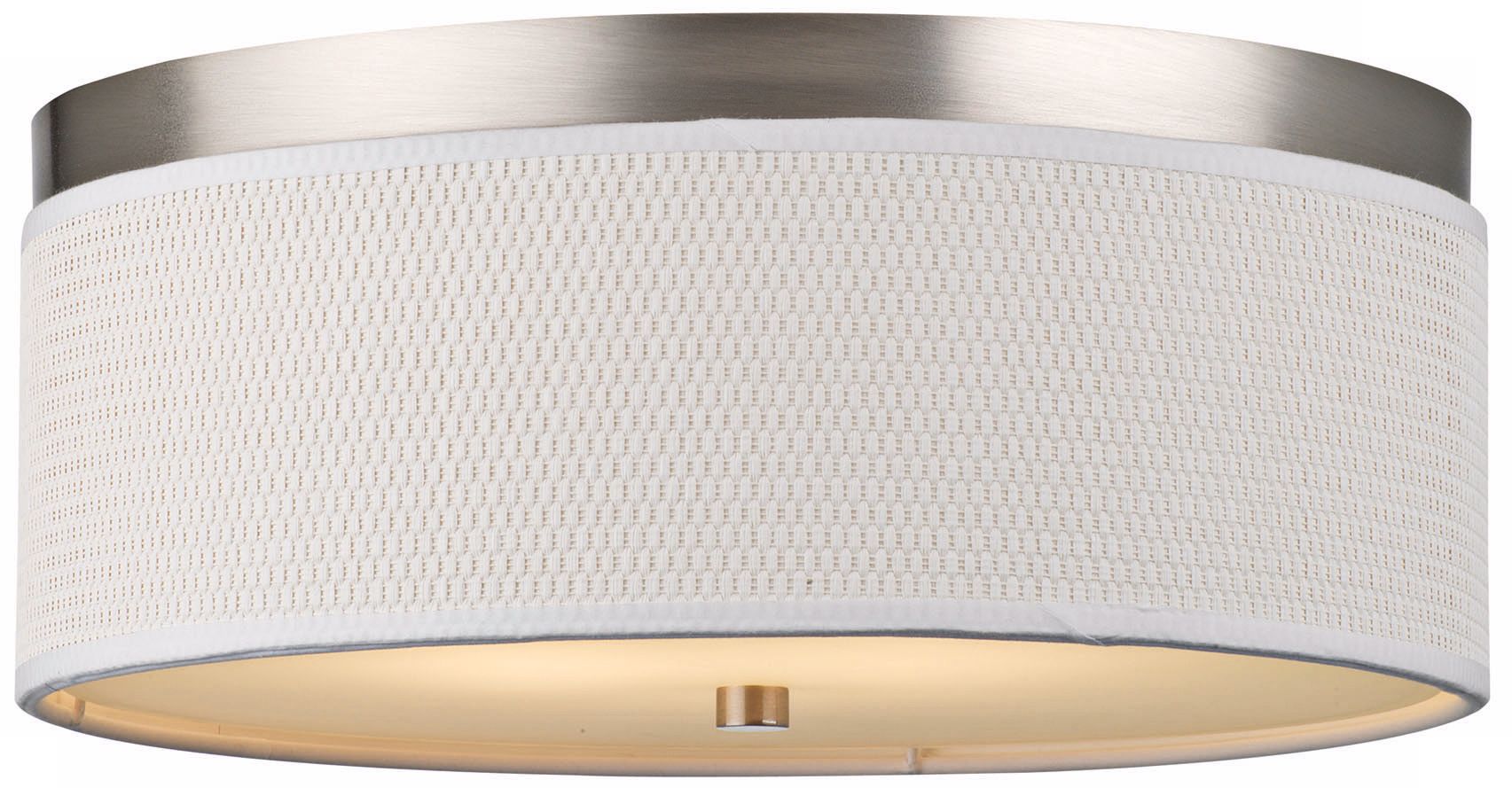 Forecast Cassandra Collection 15" Nickel Ceiling Light