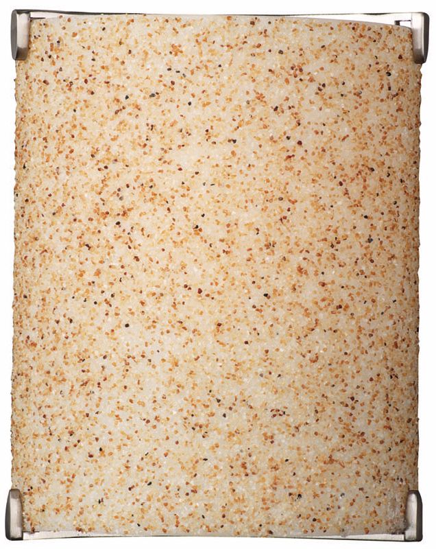 Forecast Edge Bow 7 1/2" High Sand Wall Sconce