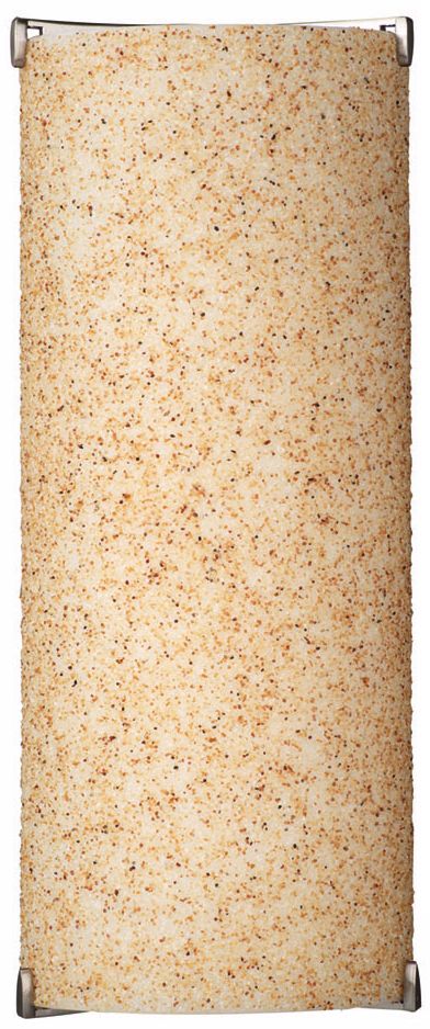 Forecast Edge Bow 14 5/8" High Sand Wall Sconce