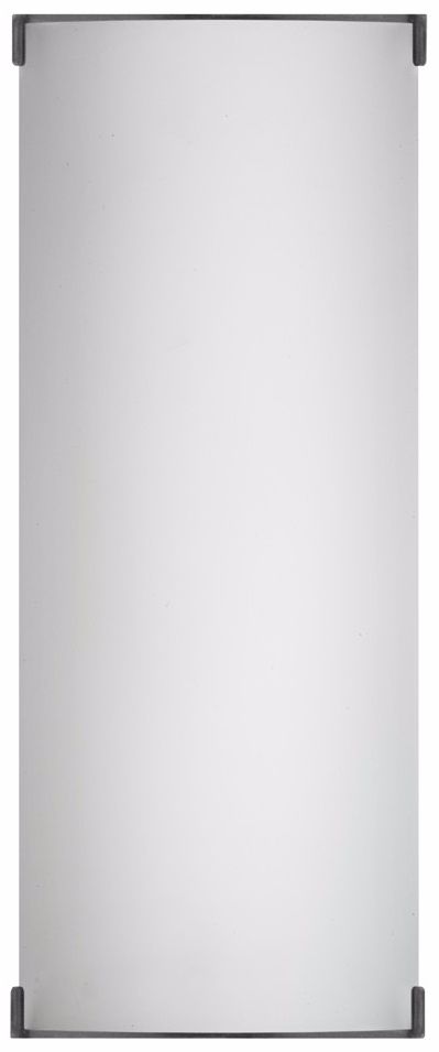 Forecast Edge Bow 14 5/8" High Etched White Wall Sconce