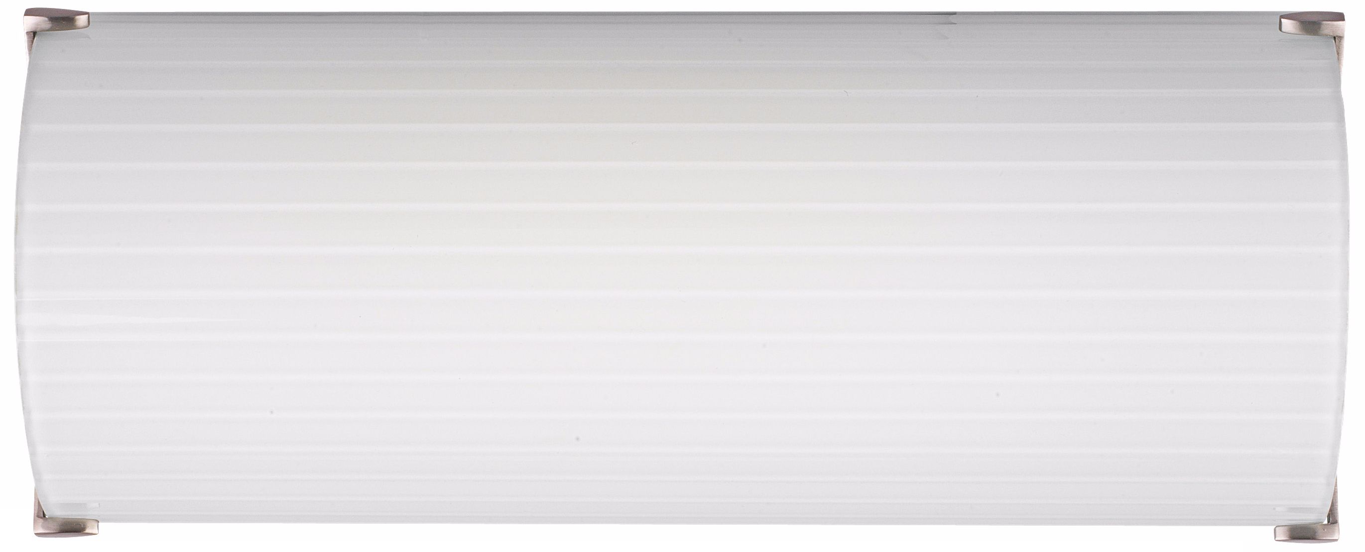 Forecast Edge Bow 14 5/8" High White Rib Wall Sconce