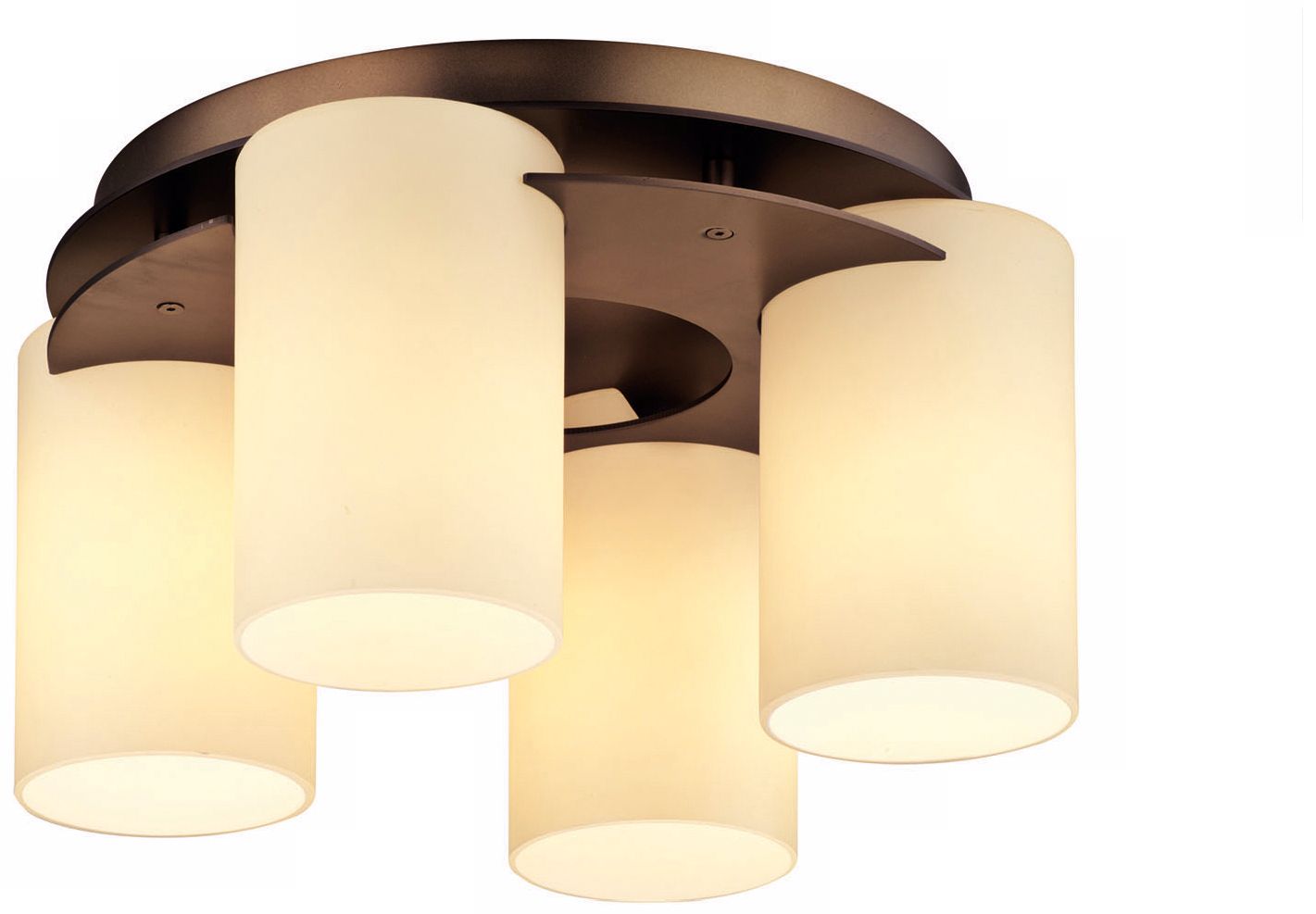 Forecast Ingo Collection 13 1/2" Round Bronze Ceiling Light