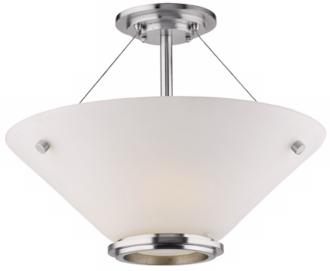 Forecast Town and Country 20 Nickel Ceiling Light G5085