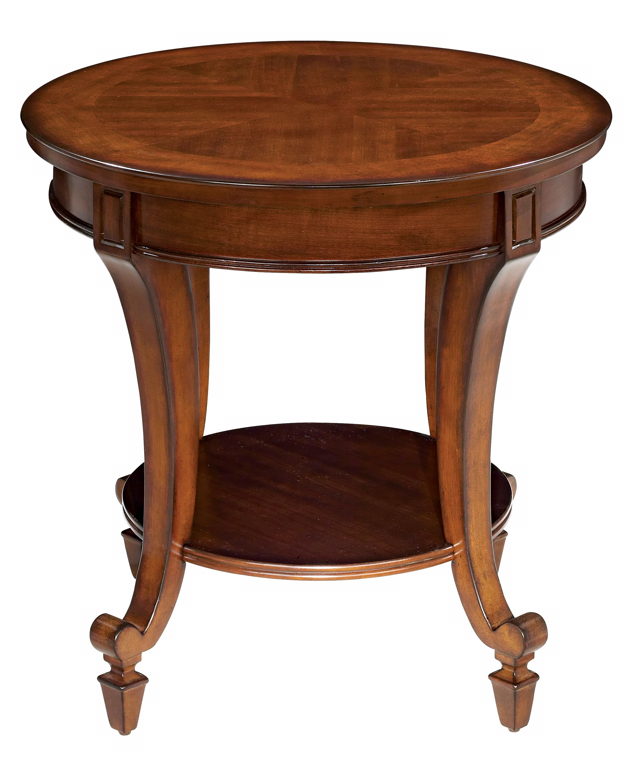 Demilune Collection Round End Table