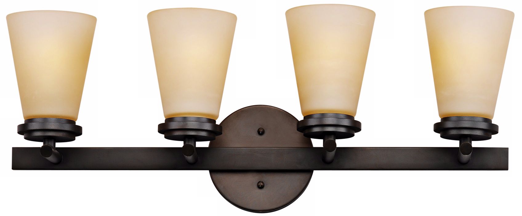 Forecast Town and Country 25" Bronze Bathroom Light Fixture