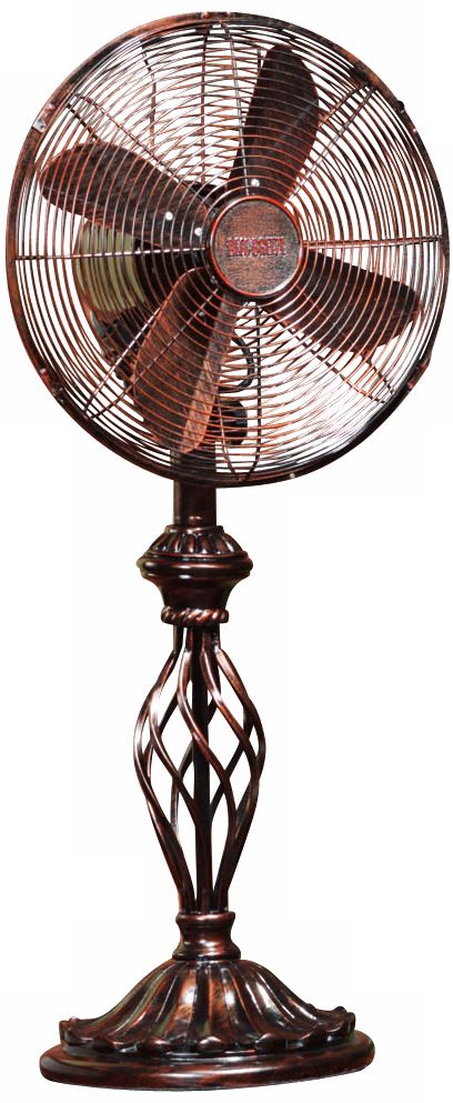 Deco Breeze Prestige Rustica 30" High Standing Table Fan