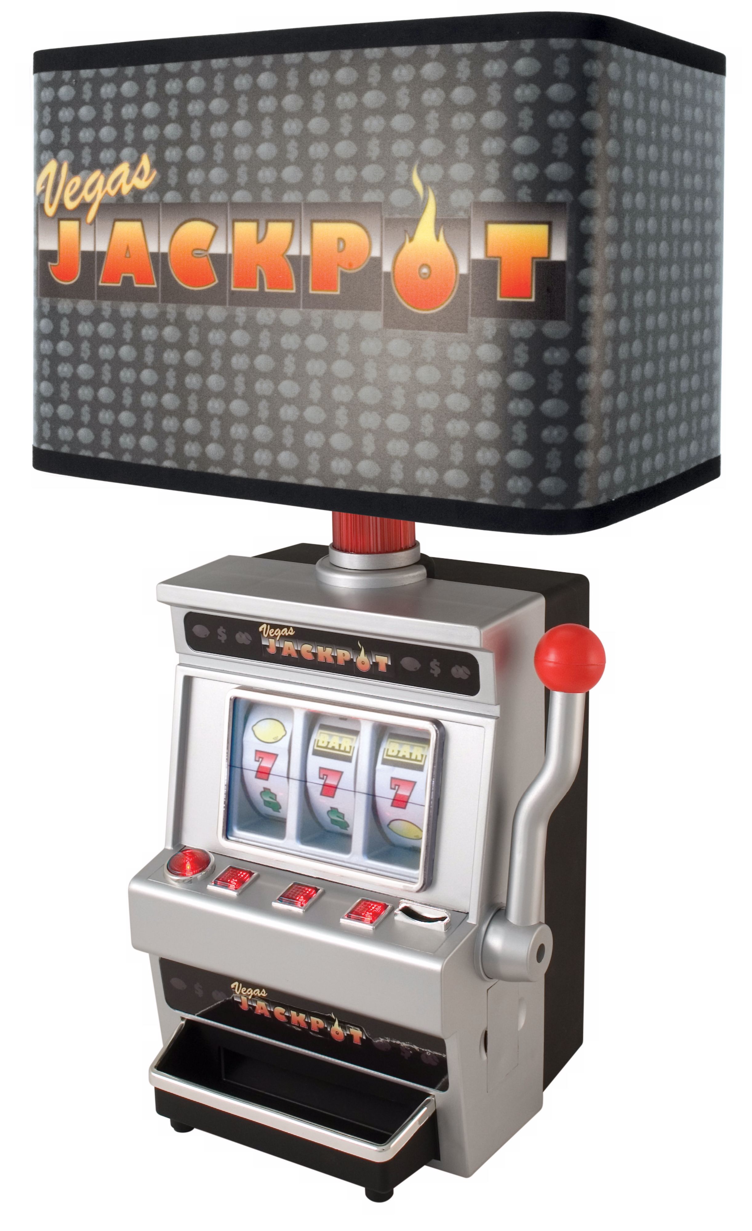 Slot Machine Table Lamp Photo