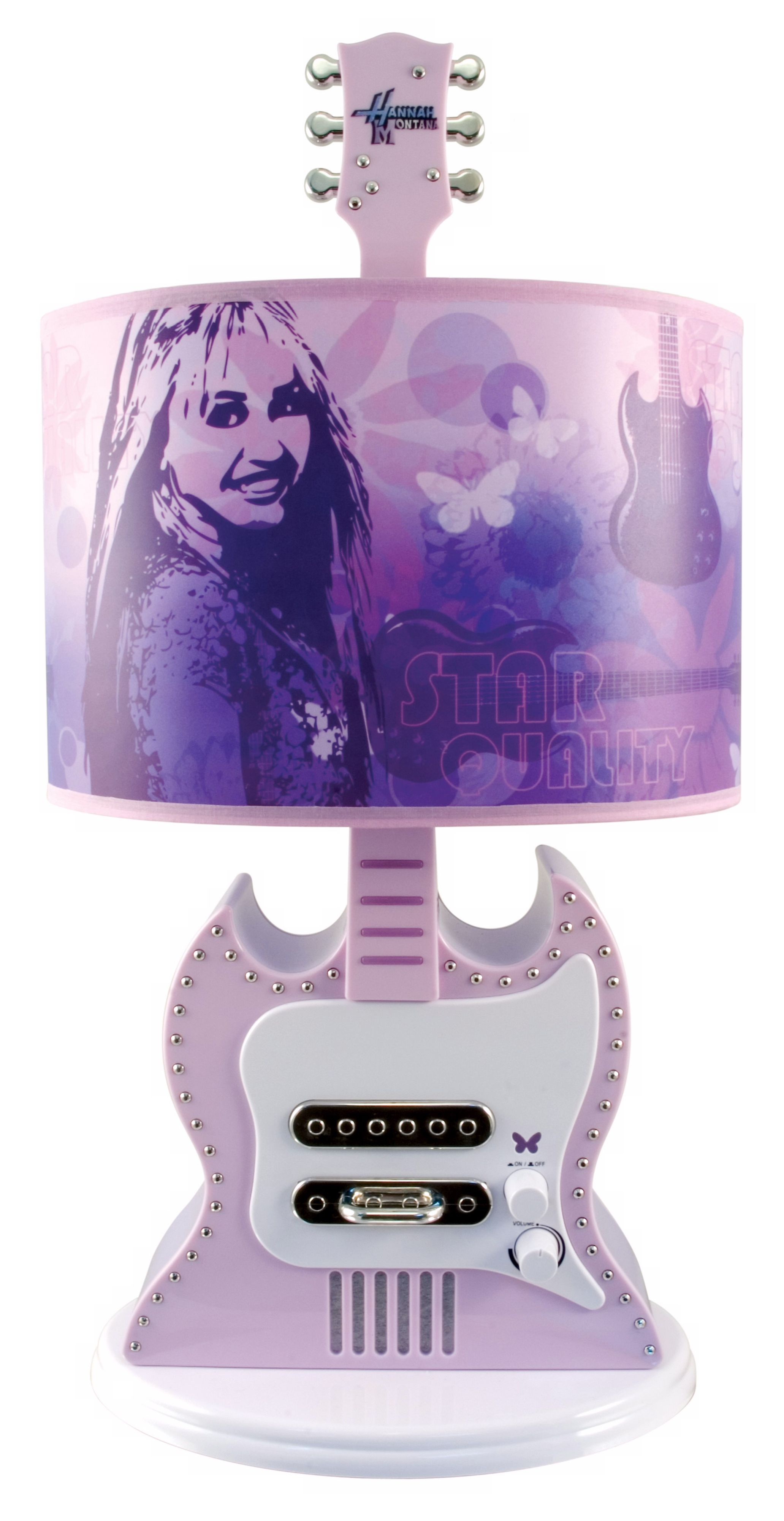 Hannah Montana Guitar MP3 Desk Lamp