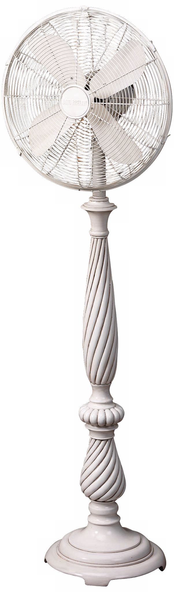 Providence White 55" High Floor Standing Fan