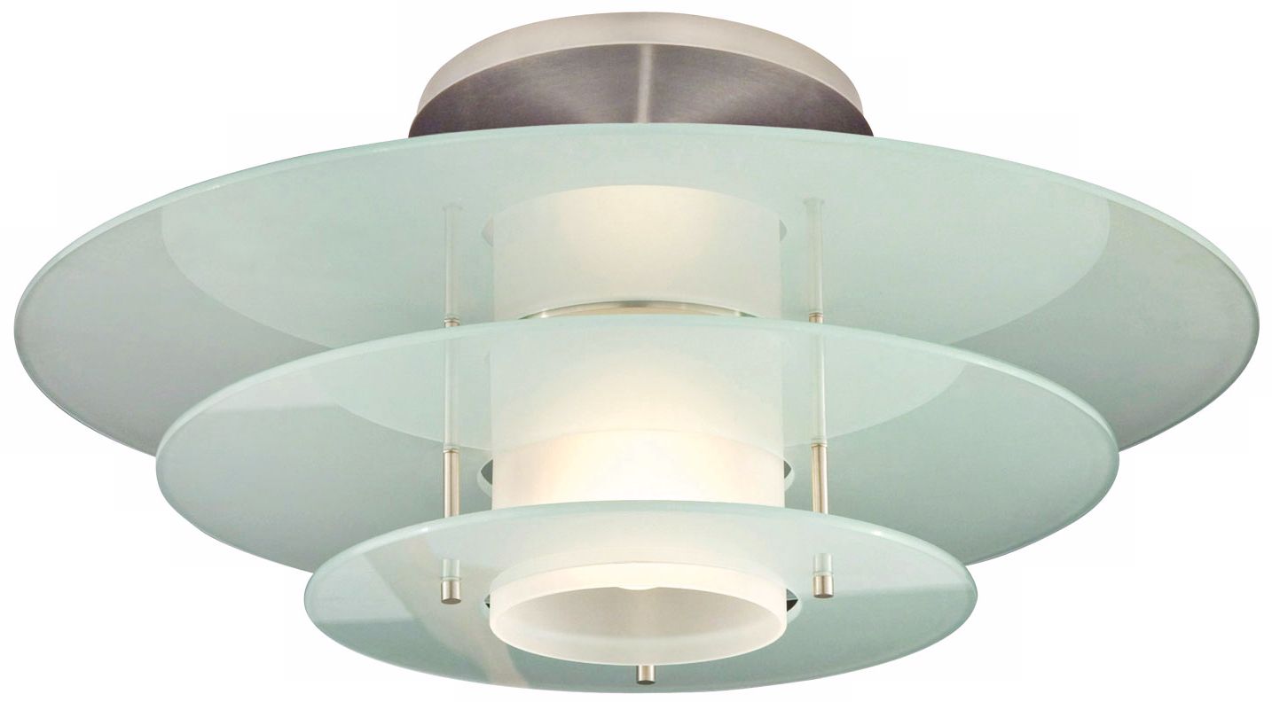 Sonneman Orion Semi Flushmount 30” Ceiling Light Fixture