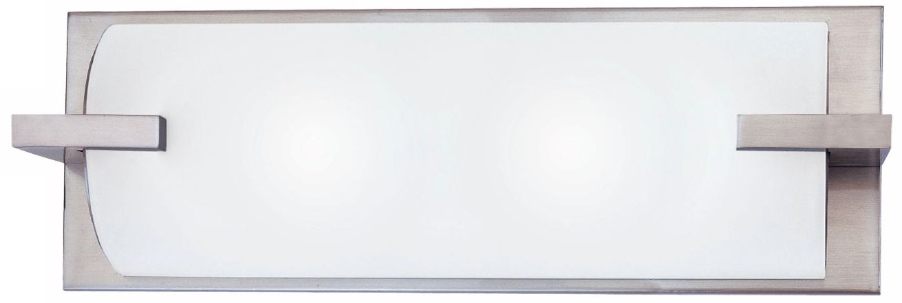 Sonneman Edge 16” Satin Nickel Bath Light Fixture
