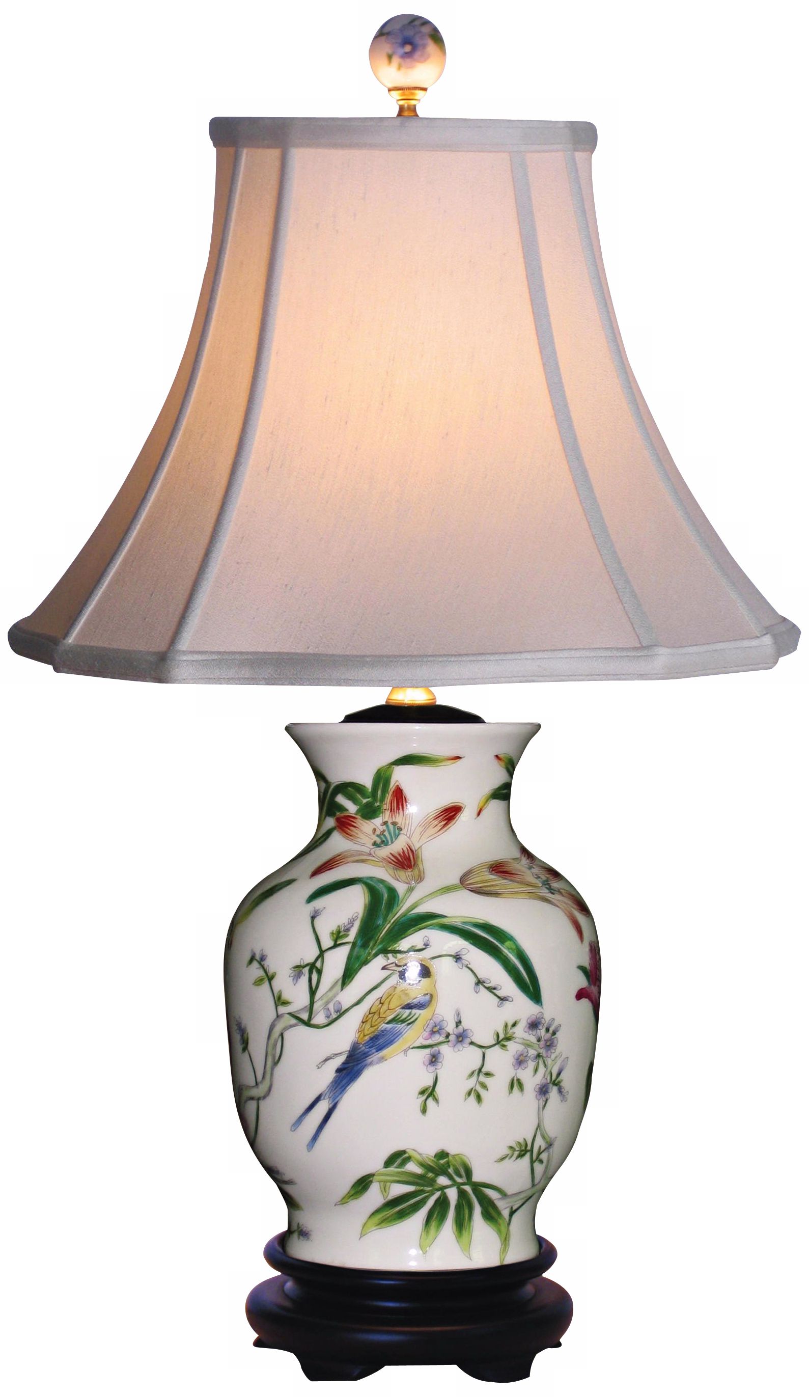 Tulip Vase Porcelain Table Lamp