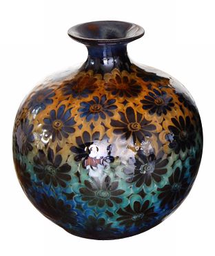 Small Blue Flower Vase