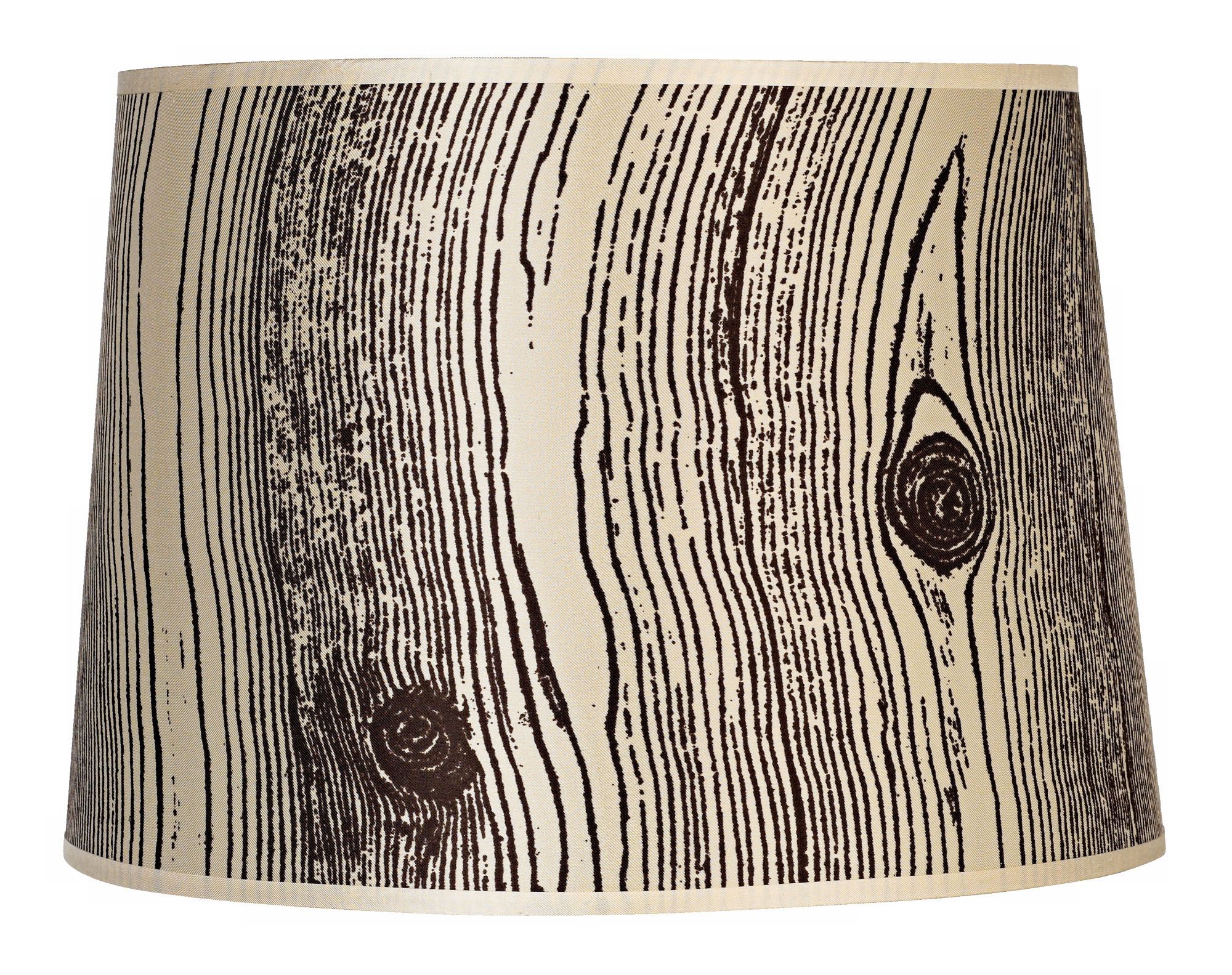 Lights Up! Faux Bois Light Lamp Shade 12x14x10 (Spider)