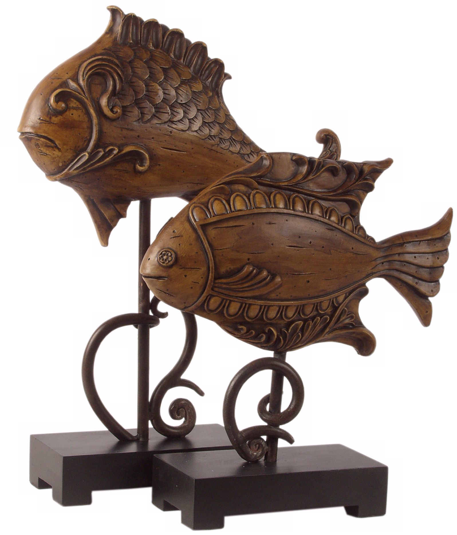 Kilenya Fish Sculptures—Set of Two
