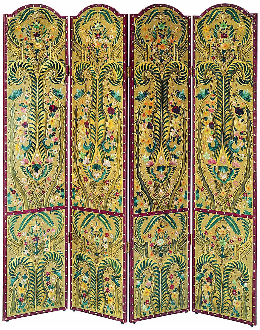 Majestic Sanctuary Hand Painted Screen