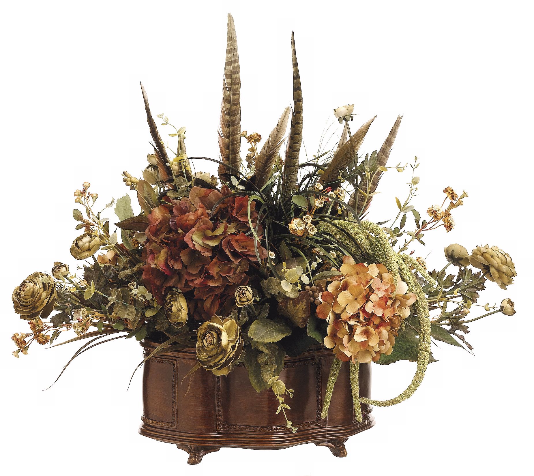Faux Flower Arrangement