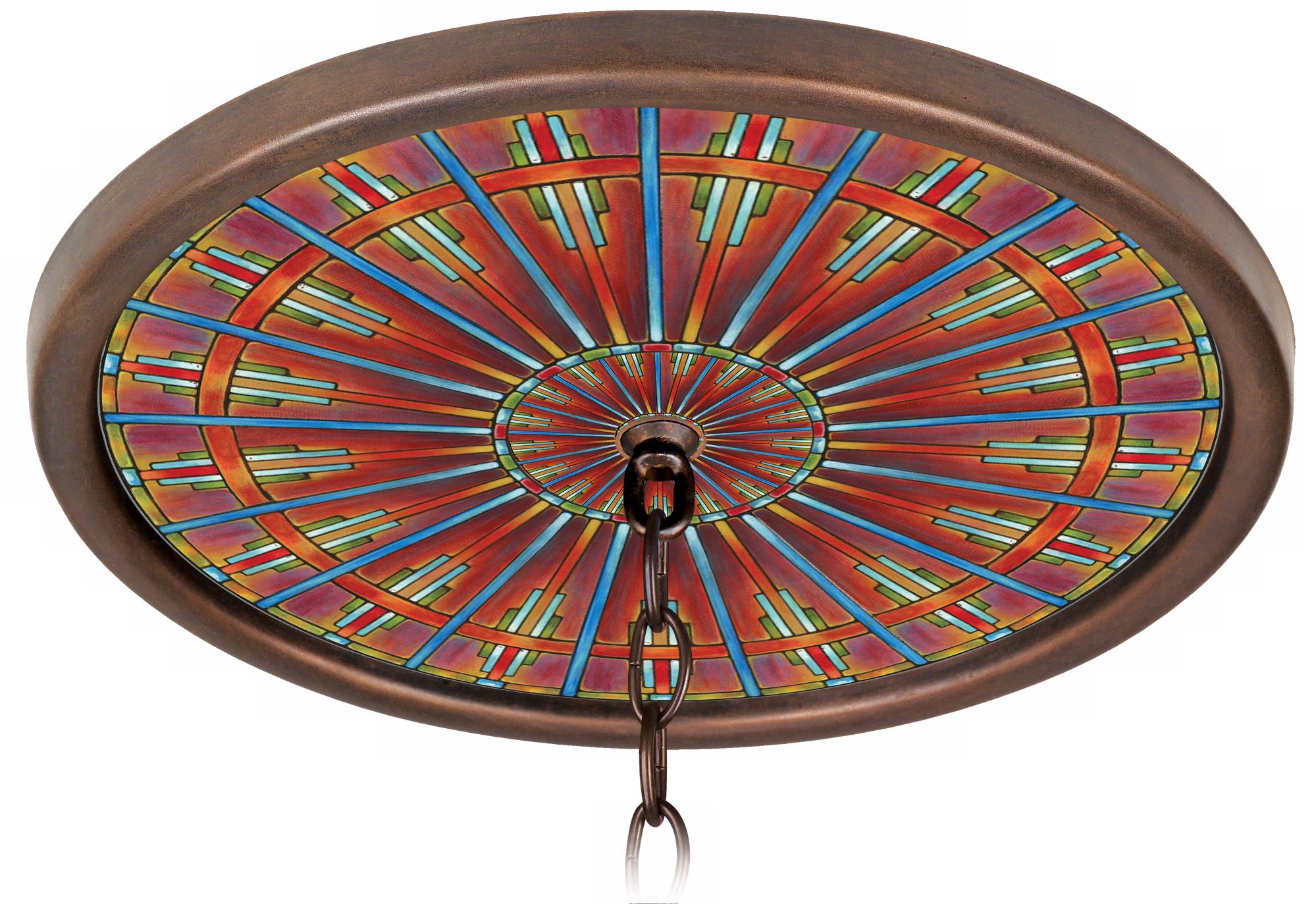 Kaleidoscope 16 Wide Bronze 1 Opening Medallion G8171 K3380