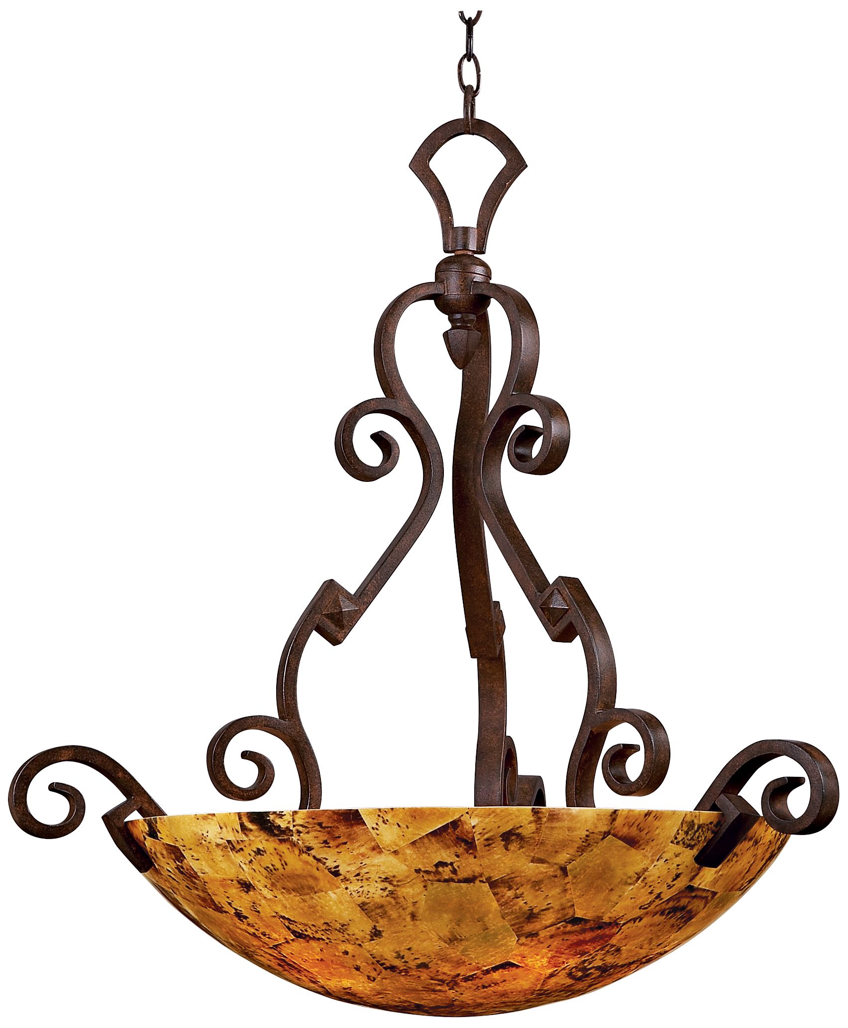 Ibiza Tortoise Shell Pendant Light