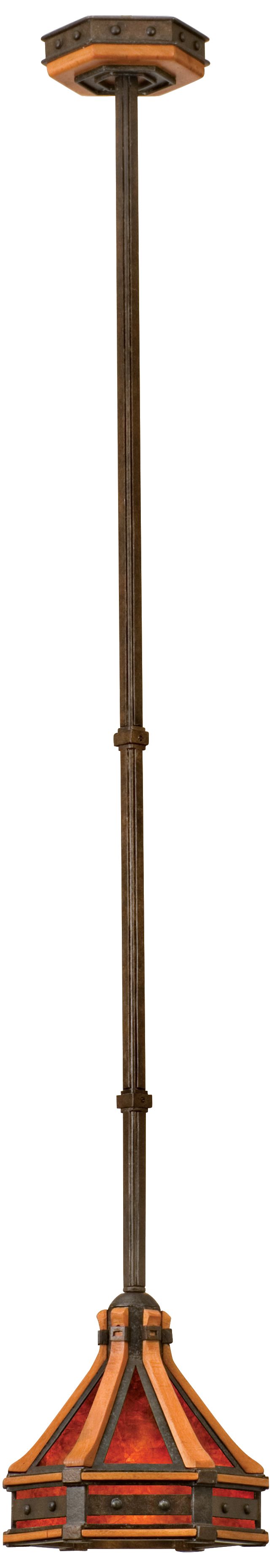 Aspen Collection Natural Iron Pendant Light