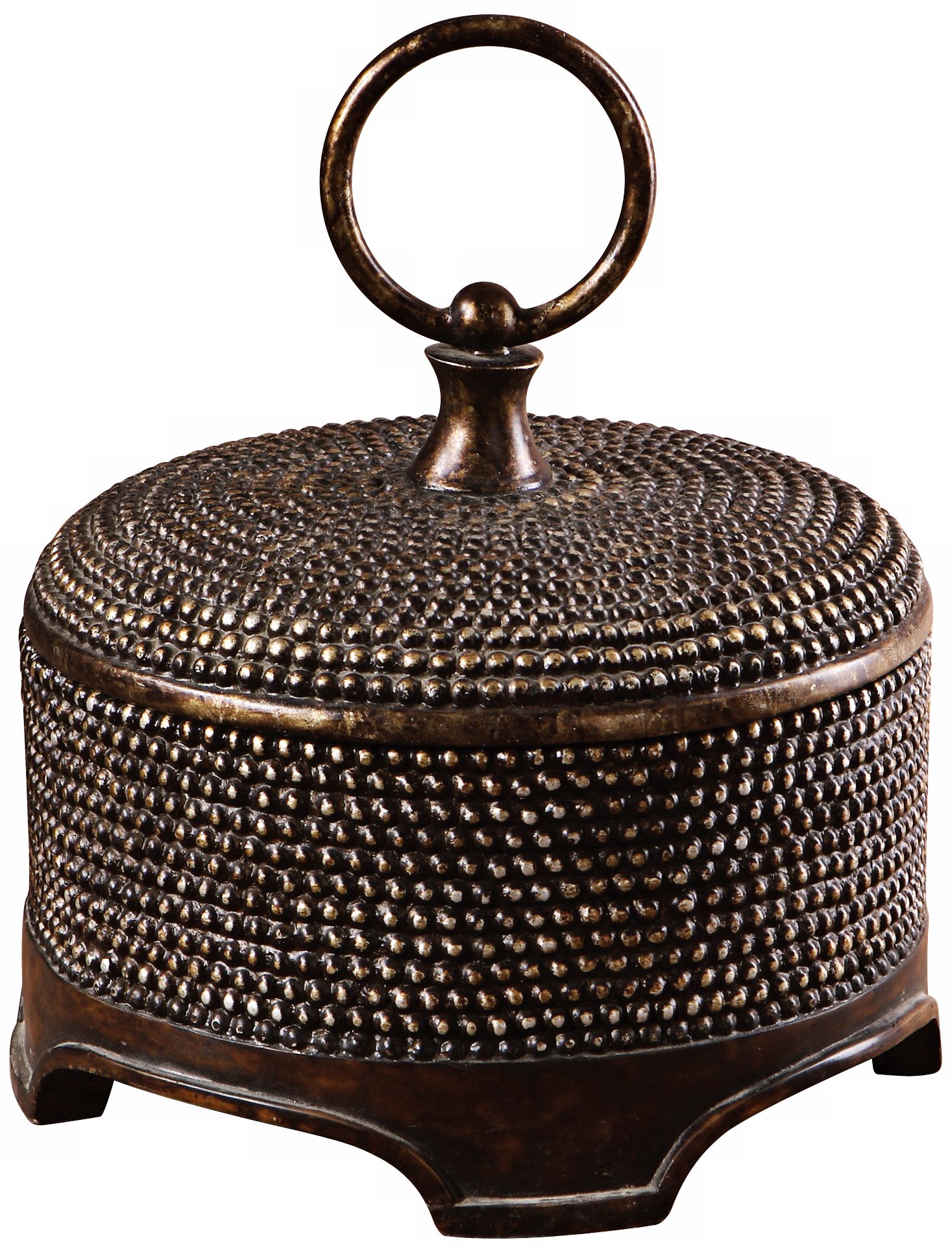 Dark Chestnut Finish Decorative Box