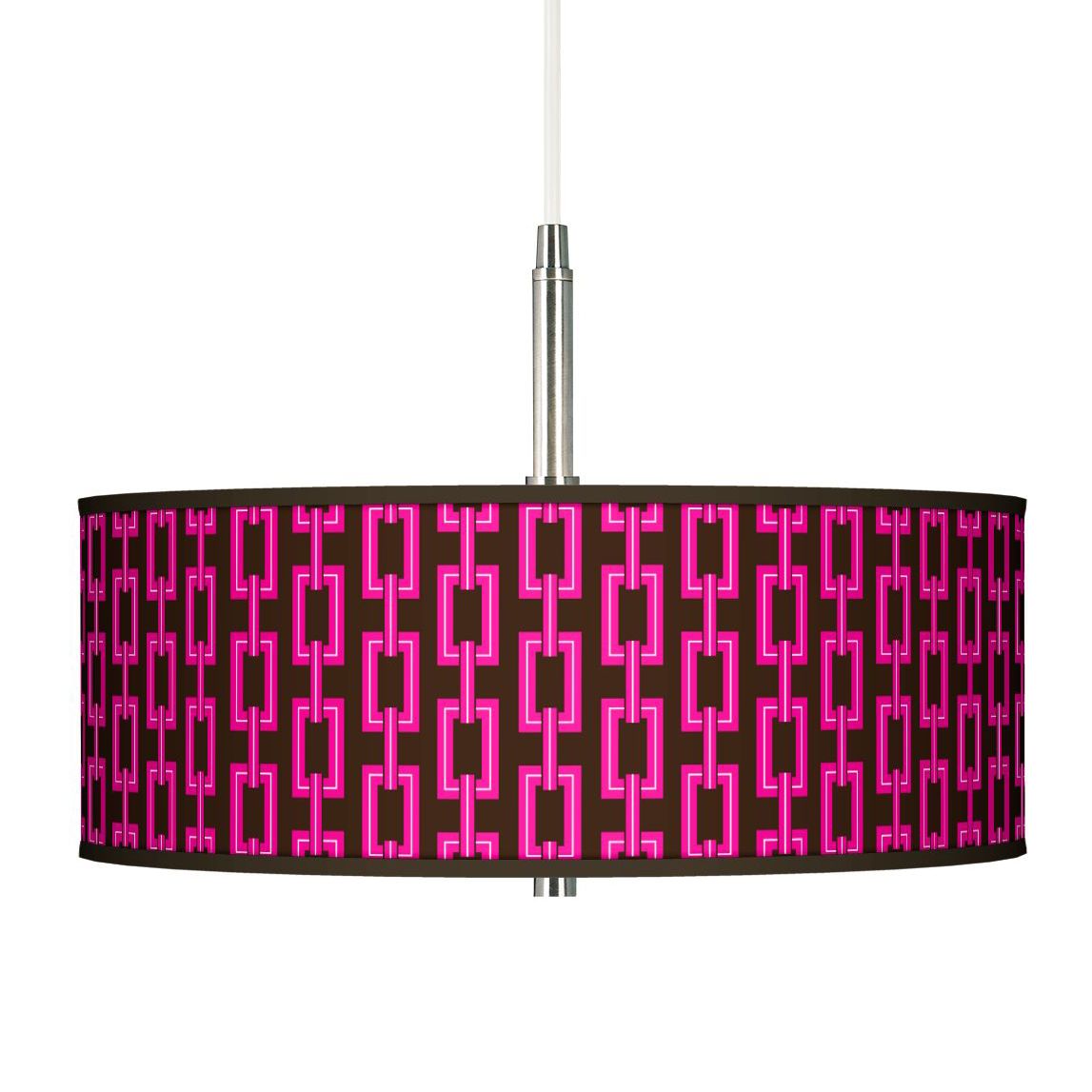 Chain Links Giclee Pendant Chandelier