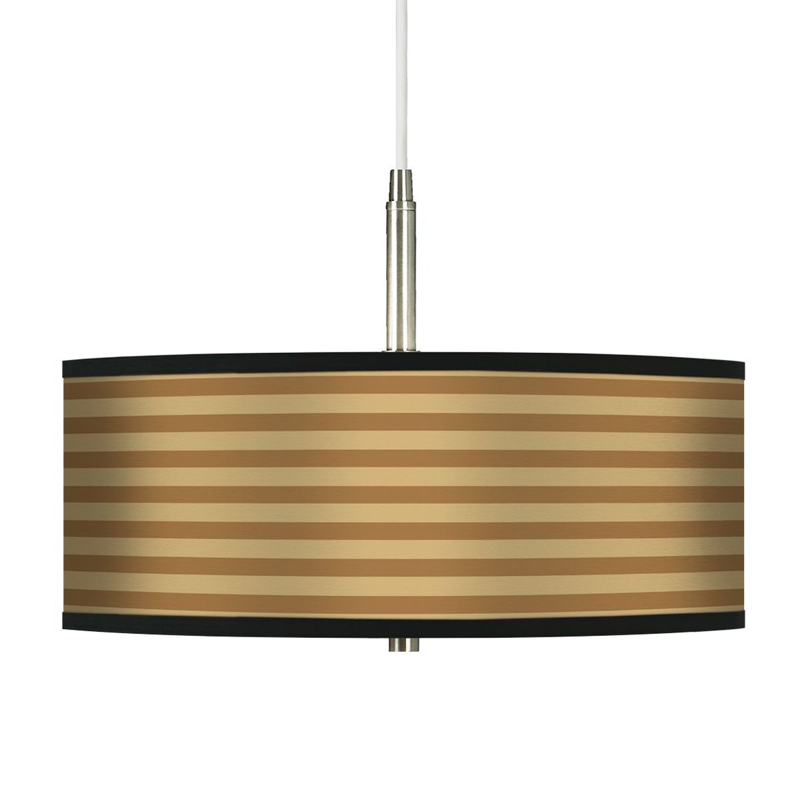 Butterscotch Parallels Giclee Pendant Chandelier