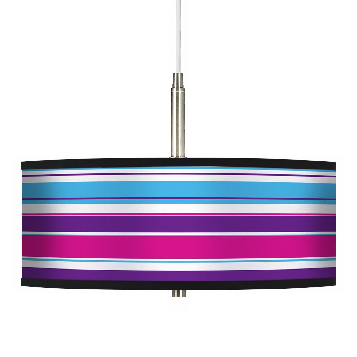 Beach Towel Giclee Pendant Chandelier