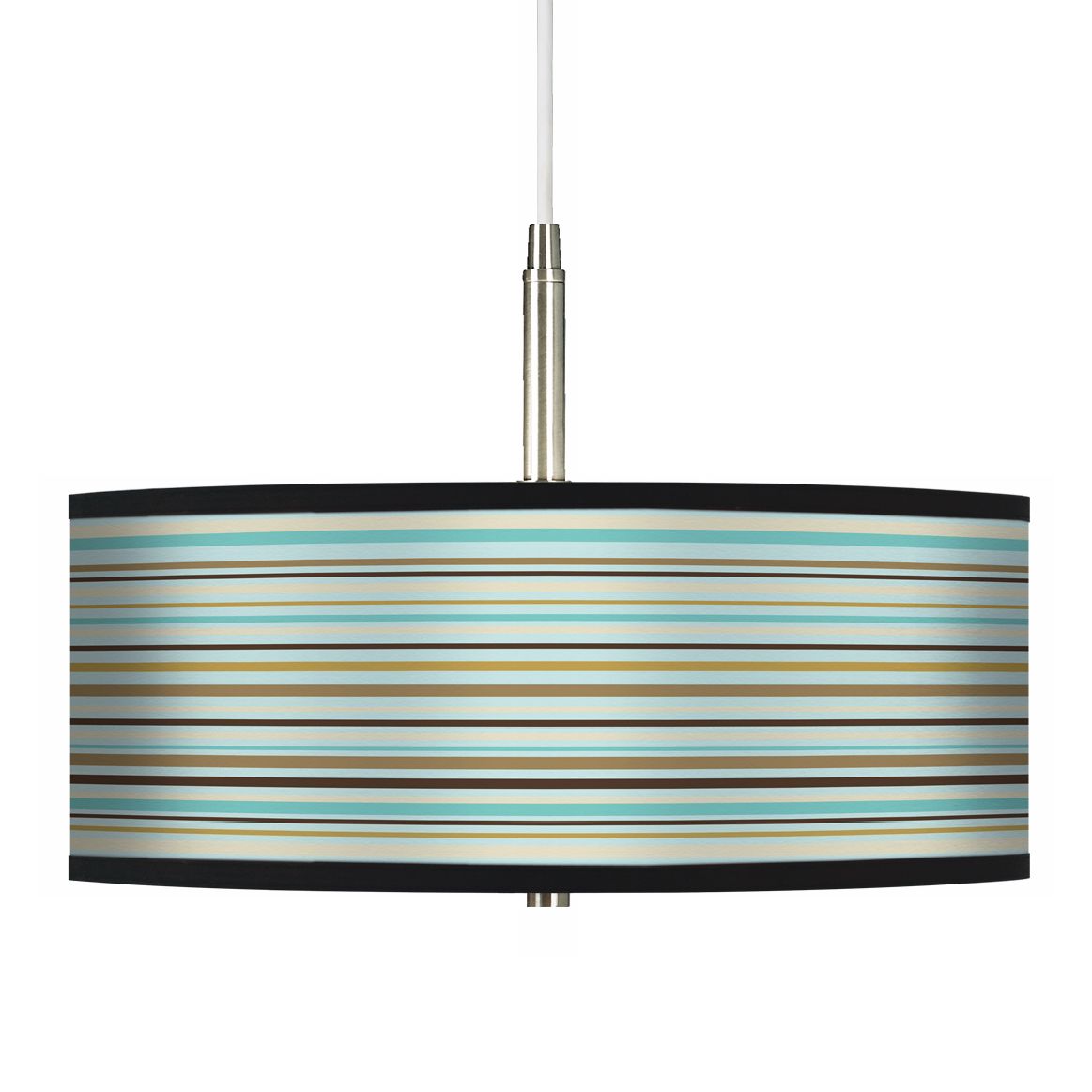 Stacy Garcia Countess Stripe Giclee Pendant Chandelier