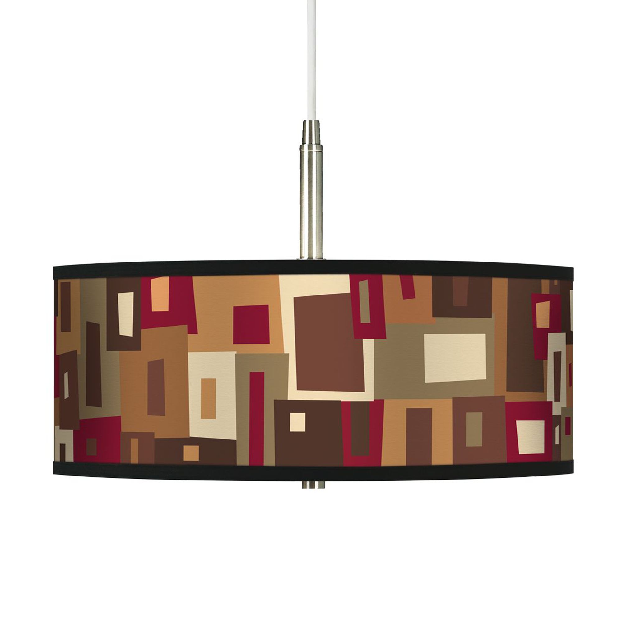 Earth Palette Giclee Pendant Chandelier