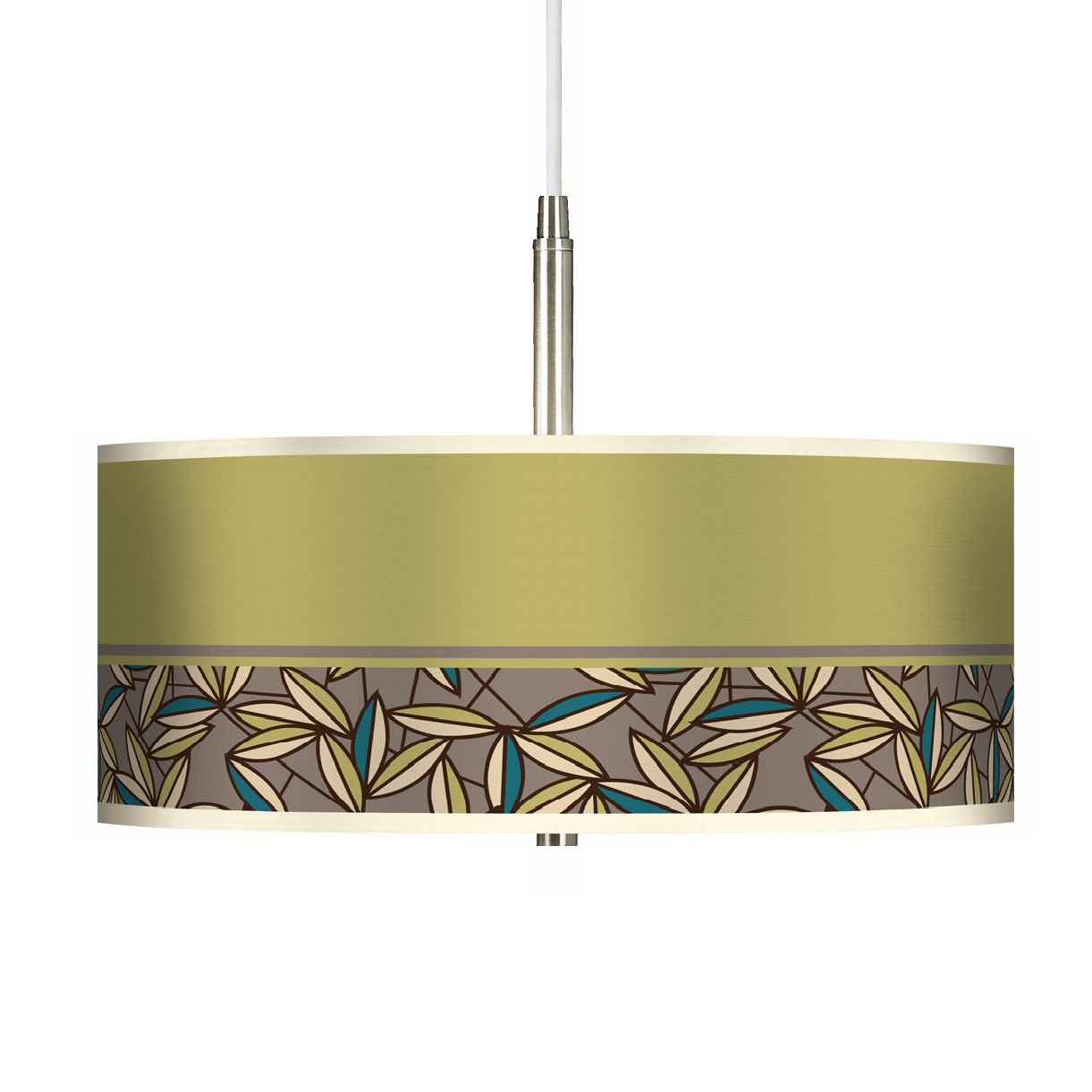 Stacy Garcia Floral Chorus Giclee Pendant Chandelier