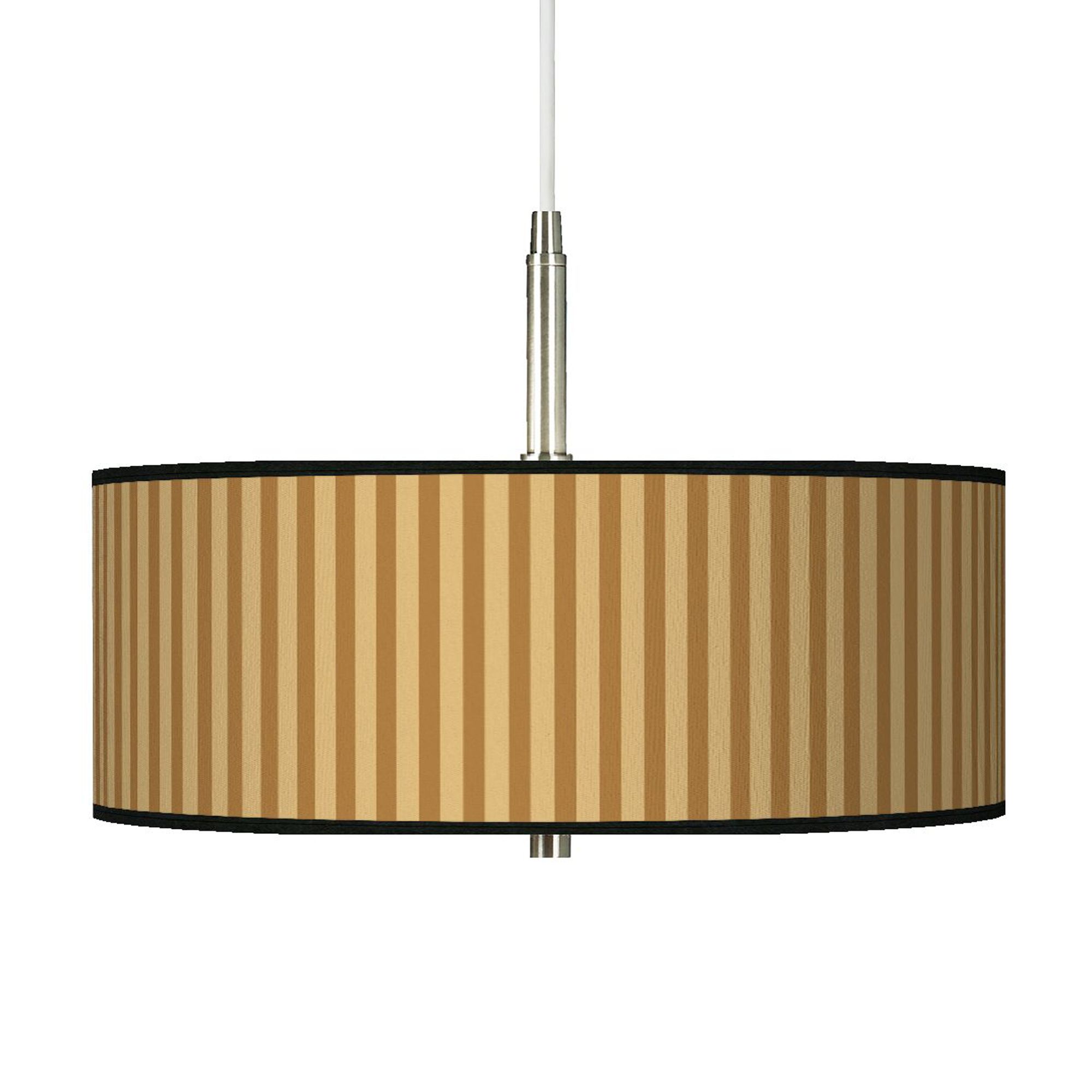 Butterscotch Vertical Giclee Contemporary Pendant Light