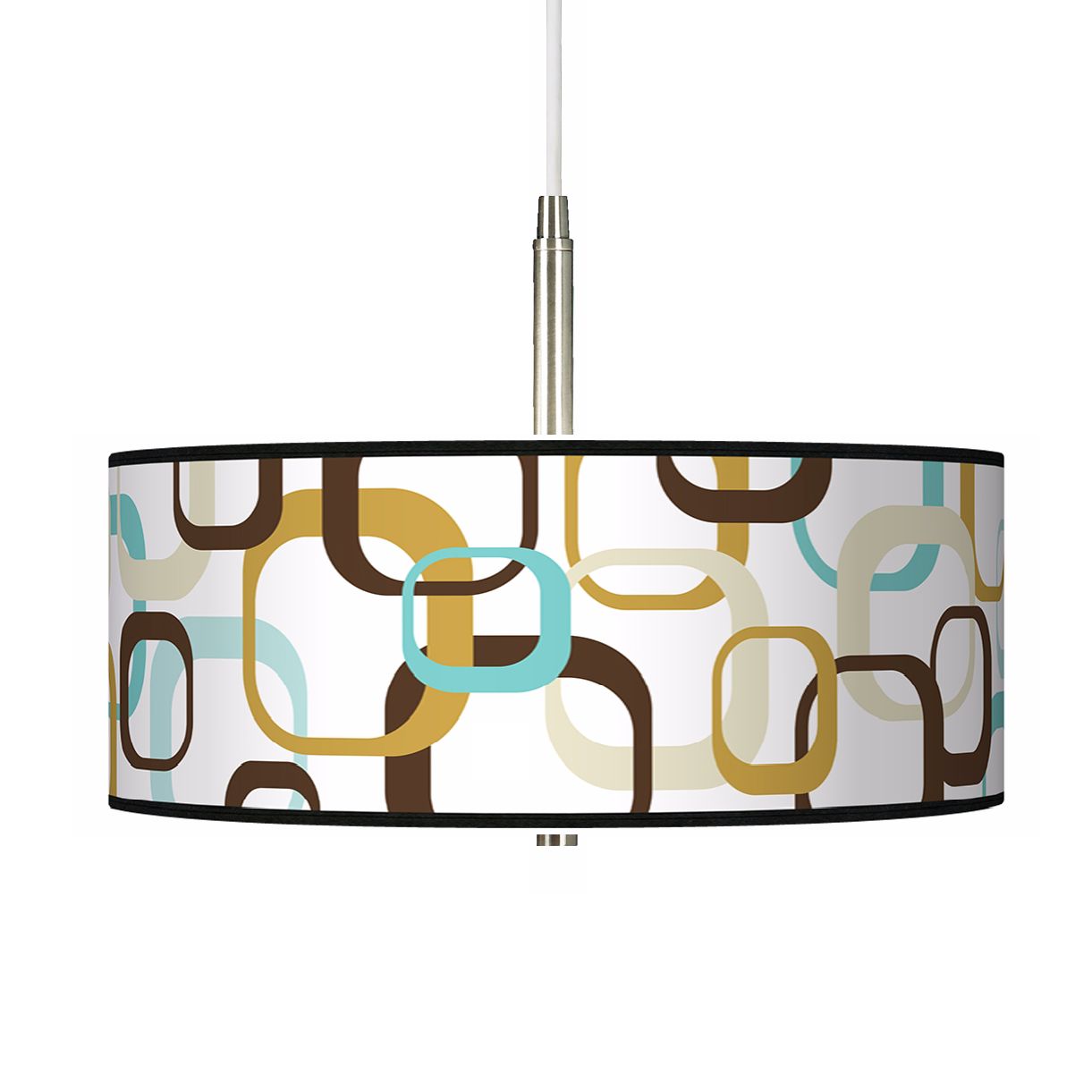 Countess Square Scramble Giclee Pendant Chandelier