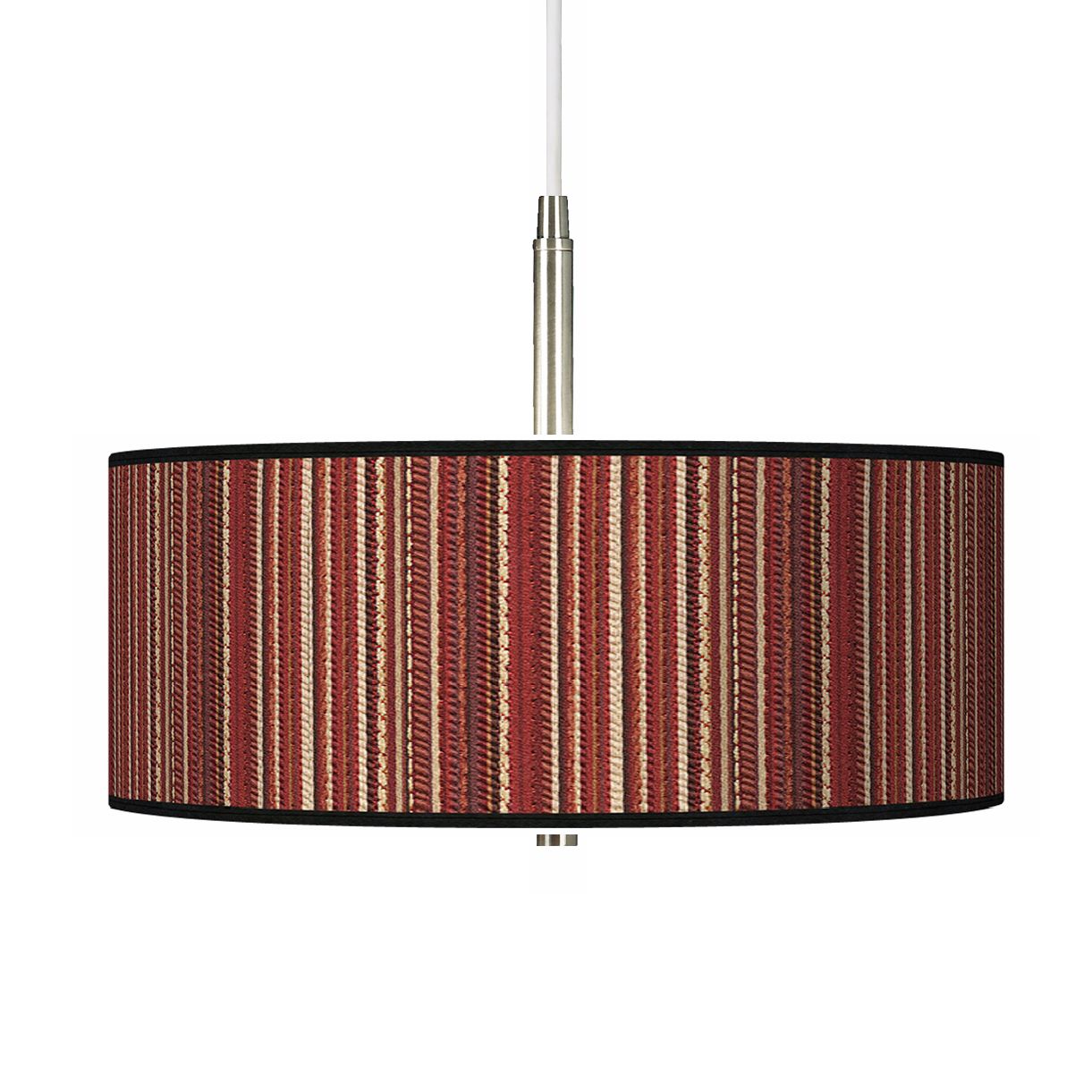 Woven Giclee Pendant Chandelier