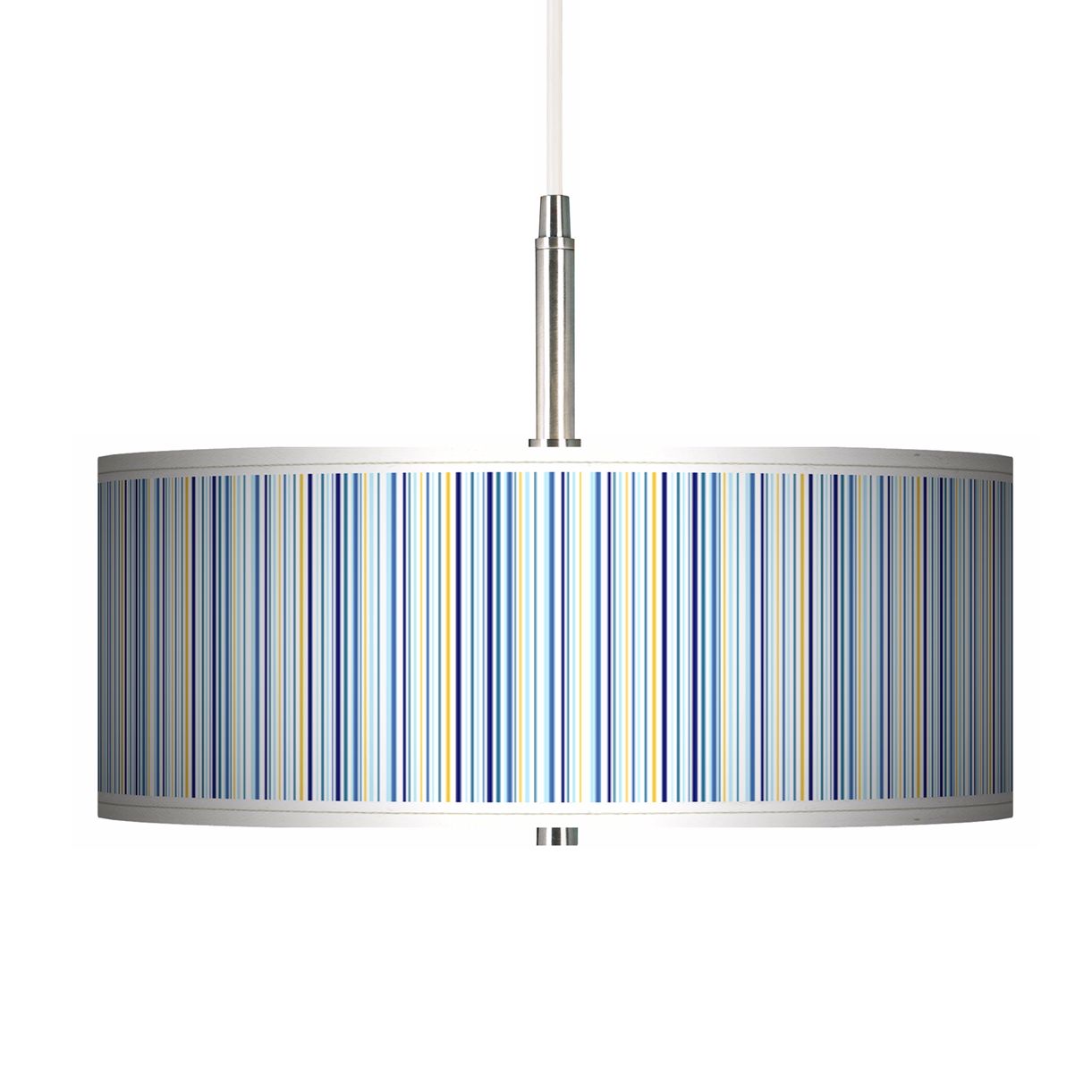Stacy Garcia Cabana Stripe Giclee Pendant Chandelier