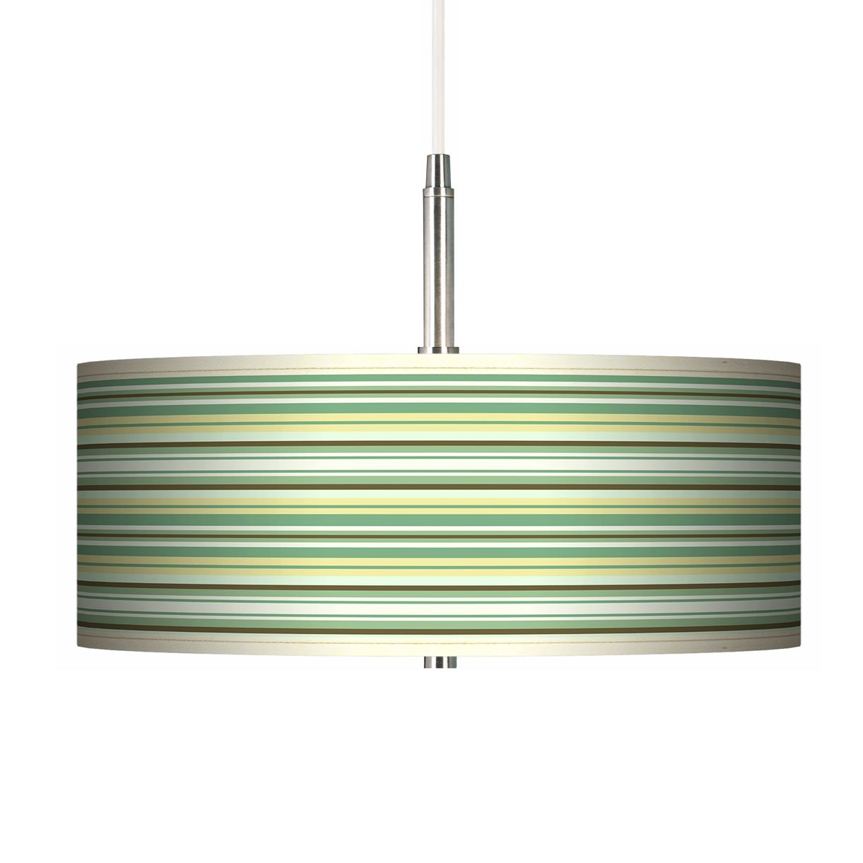 Lexington Stripe Giclee Pendant Chandelier