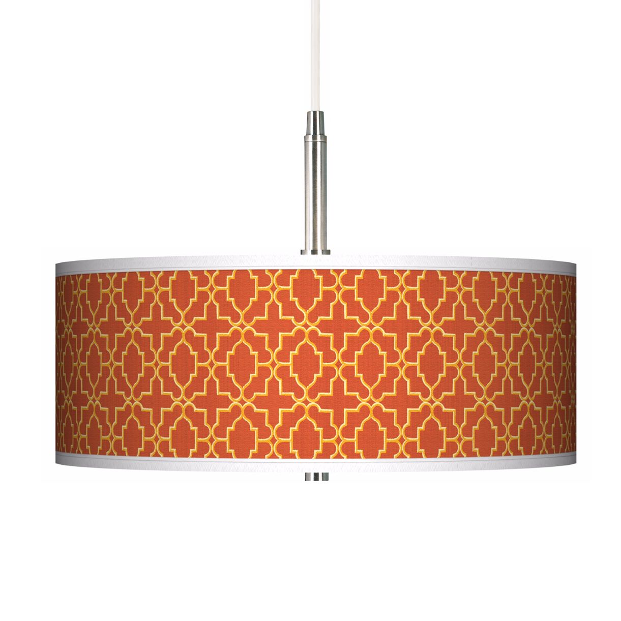 Stacy Garcia Santorini Sunset Giclee Pendant Chandelier