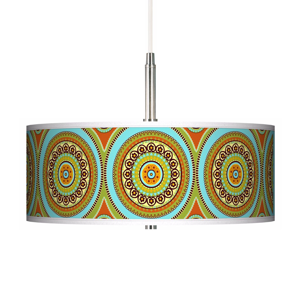 Stacy Garcia Arno Mosaic Daybreak Giclee Pendant Chandelier